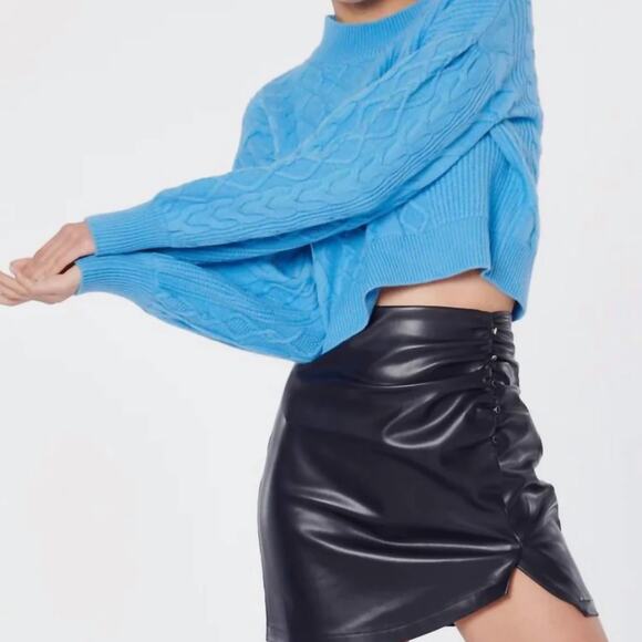 CAMI NYC Davney Merino Wool Cable Sweater NWT XL - Picture 2 of 12